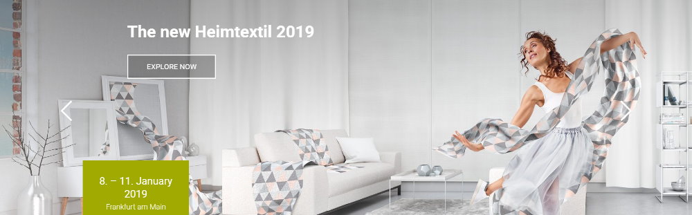 2019年法兰克福Heimtextil家用纺织品展览会 | 国纺魔鬼毡